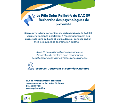 Recherche de Psychologues de proximité 
